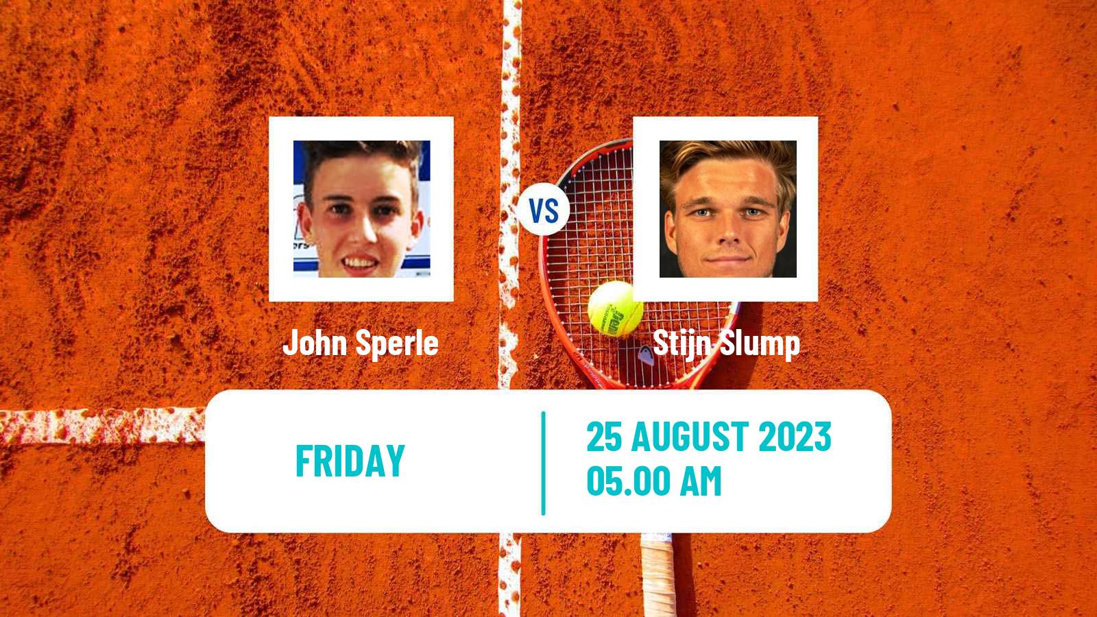 Tennis ITF M15 Huy Men John Sperle - Stijn Slump