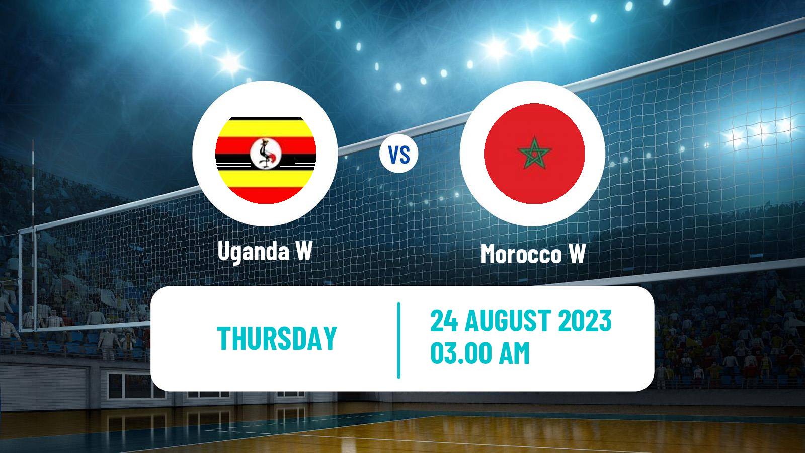 Volleyball African Championship Volleyball Women Uganda W - Morocco W