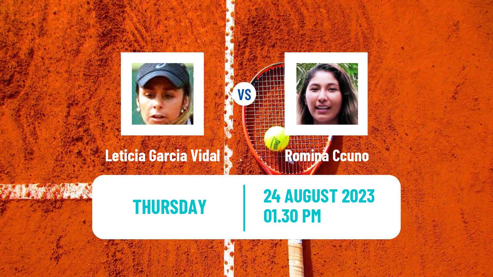 Tennis ITF W15 Lima Women Leticia Garcia Vidal - Romina Ccuno