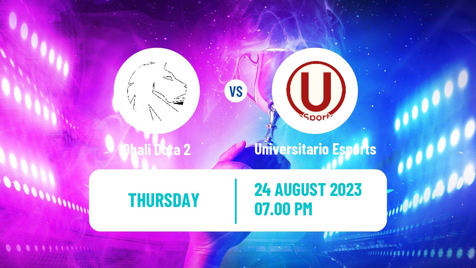 Esports Dota 2 The International Qhali - Universitario Esports