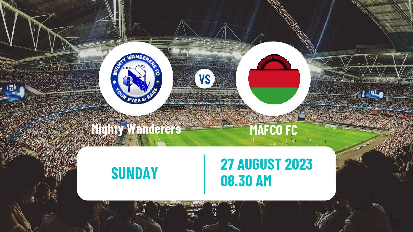 Soccer Malawi Premier Division Mighty Wanderers - MAFCO