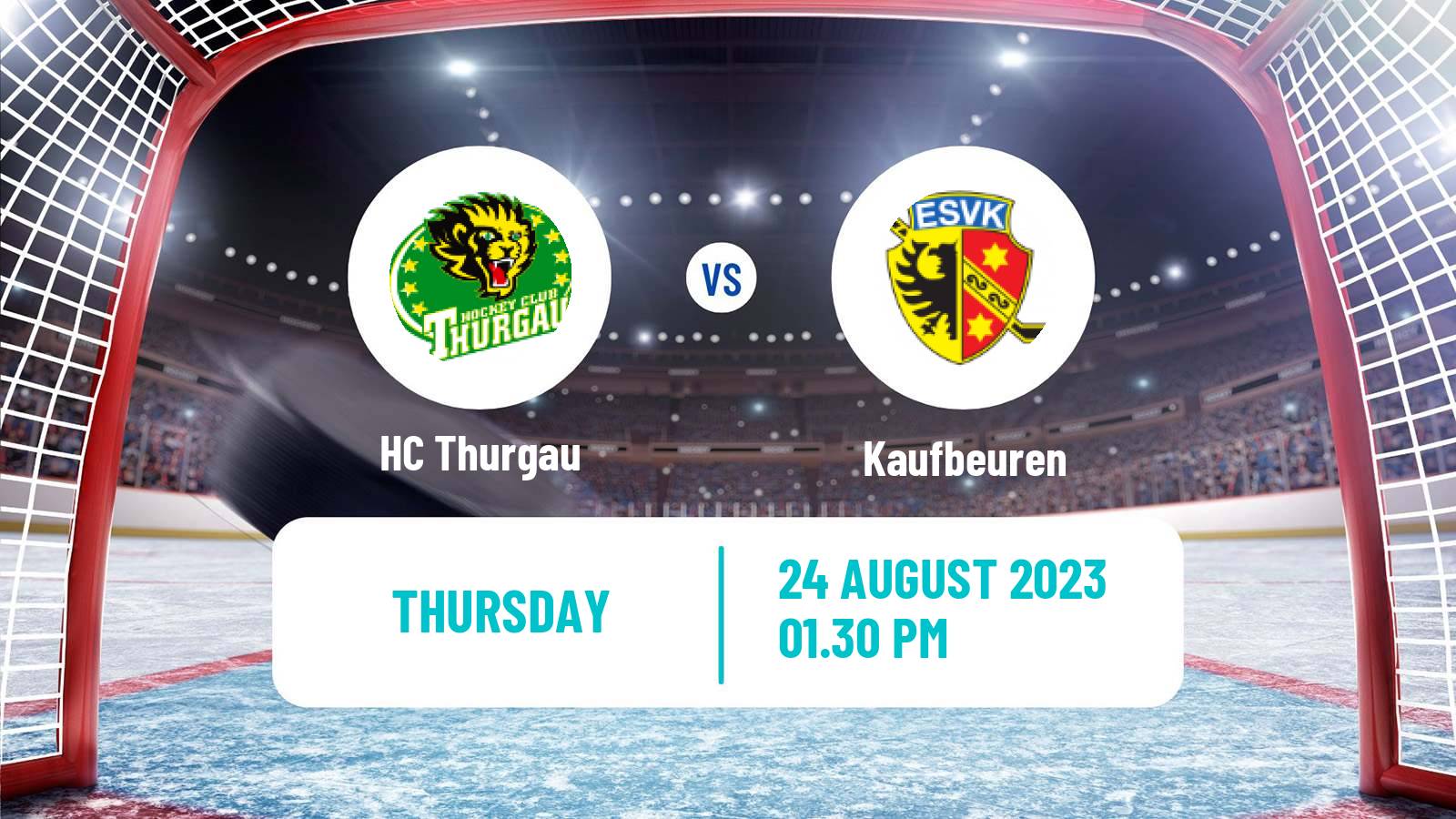 Hockey Club Friendly Ice Hockey Thurgau - Kaufbeuren