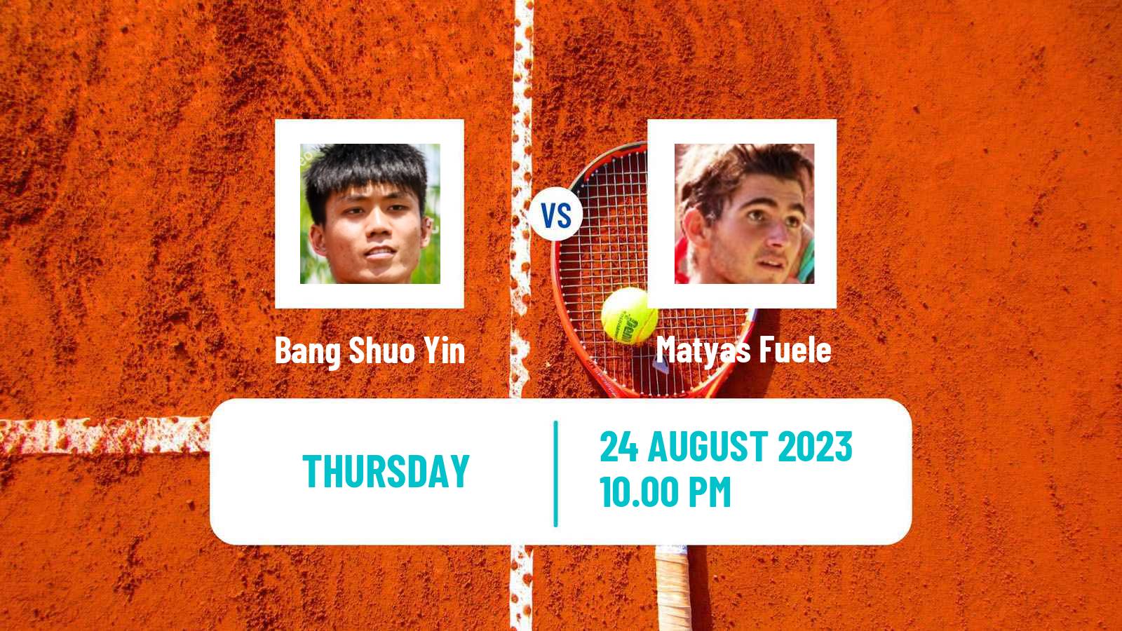 Tennis ITF M25 Tainan 2 Men Bang Shuo Yin - Matyas Fuele