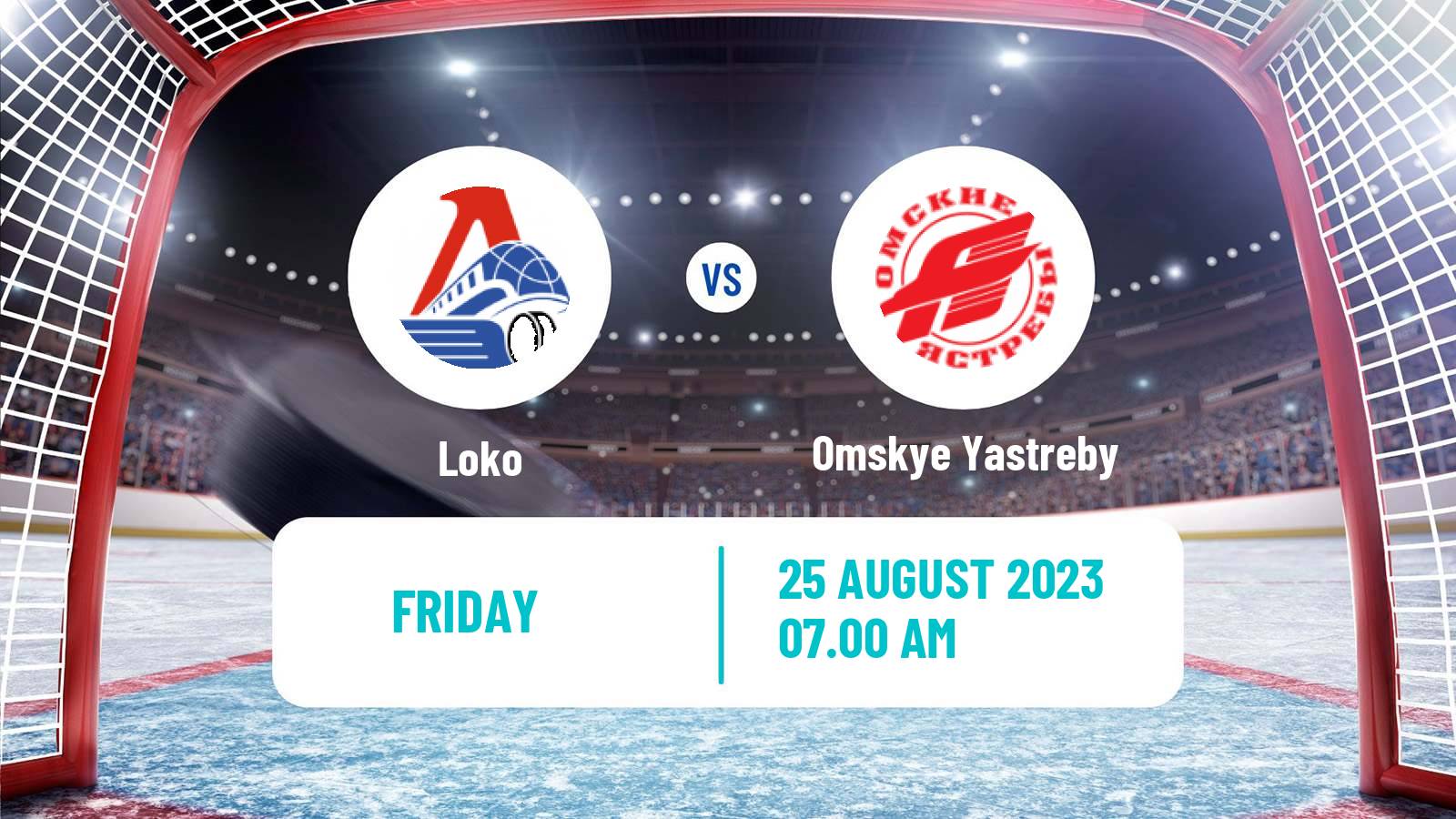 Hockey Club Friendly Ice Hockey Loko - Omskye Yastreby