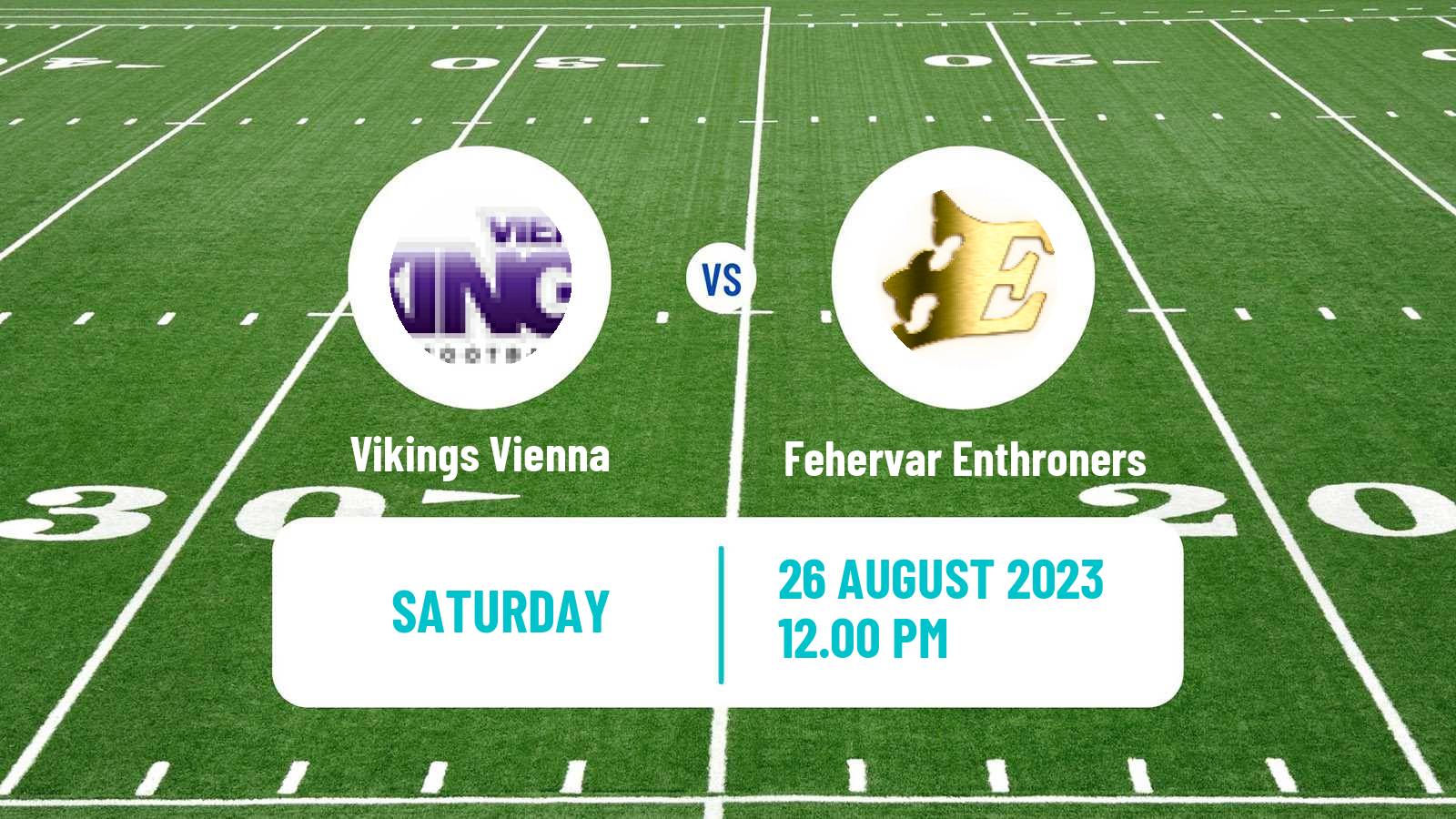 American football European League of American Football Vikings Vienna - Fehervar Enthroners