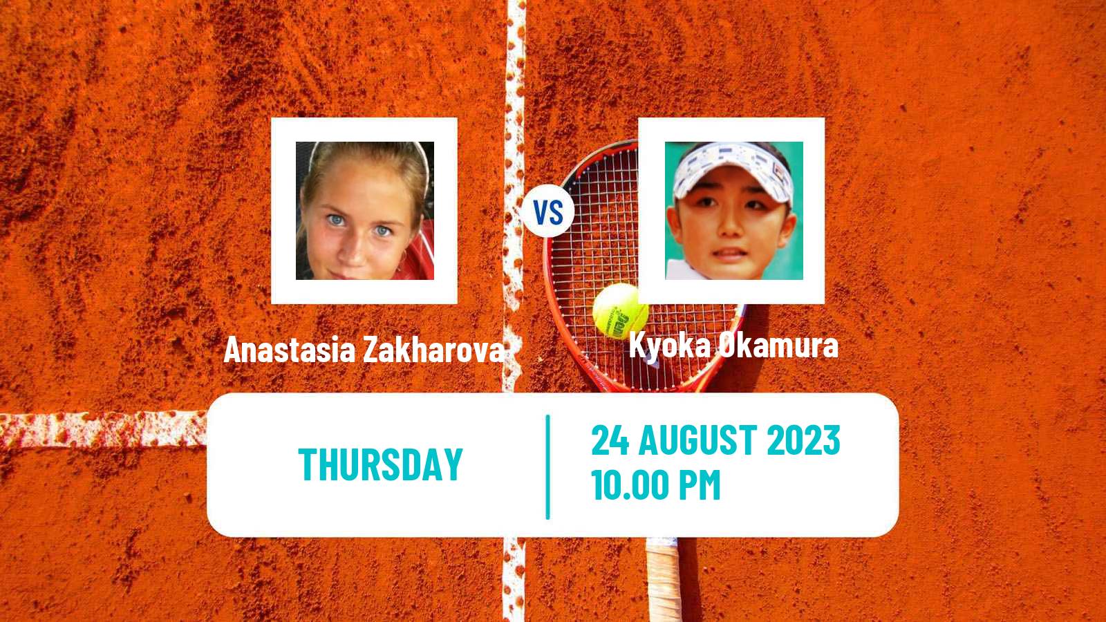 Tennis ITF W40 Hong Kong 2 Women Anastasia Zakharova - Kyoka Okamura