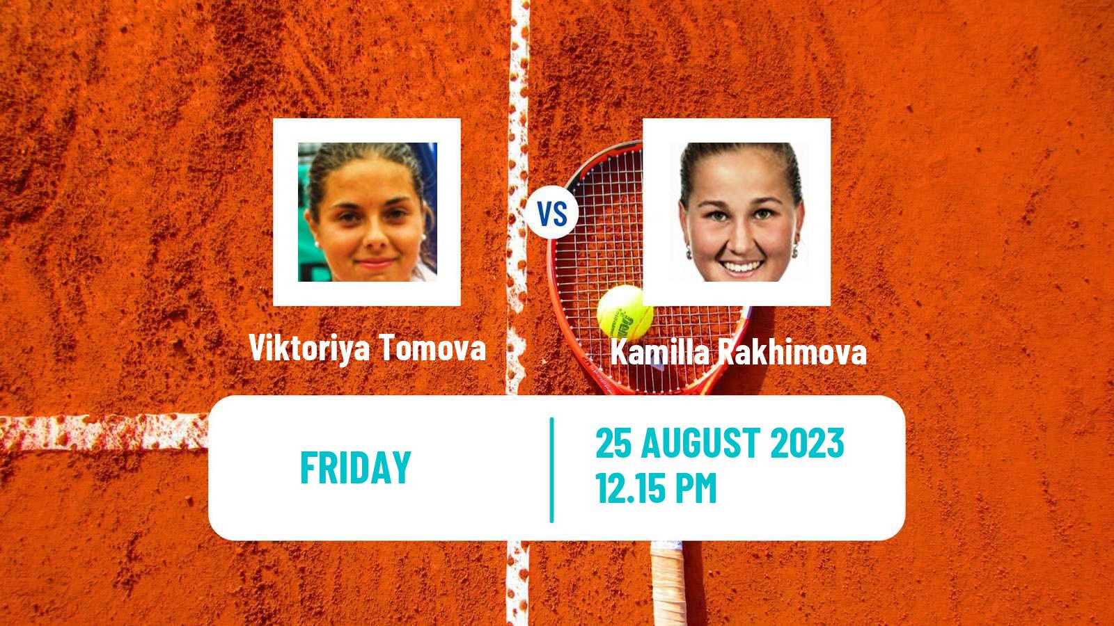 Tennis Chicago Challenger Women Viktoriya Tomova - Kamilla Rakhimova