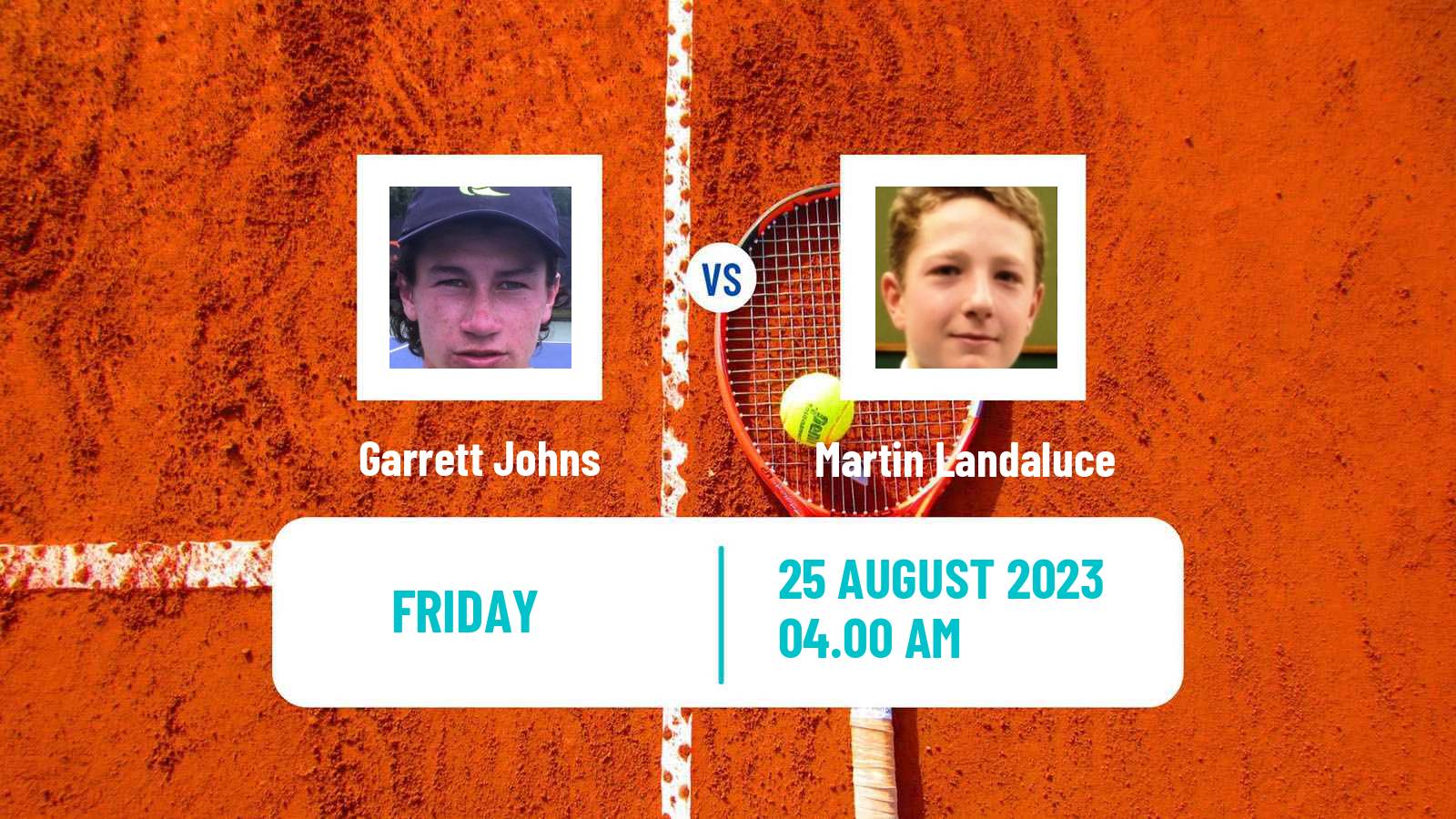 Tennis ITF M15 Monastir 34 Men Garrett Johns - Martin Landaluce