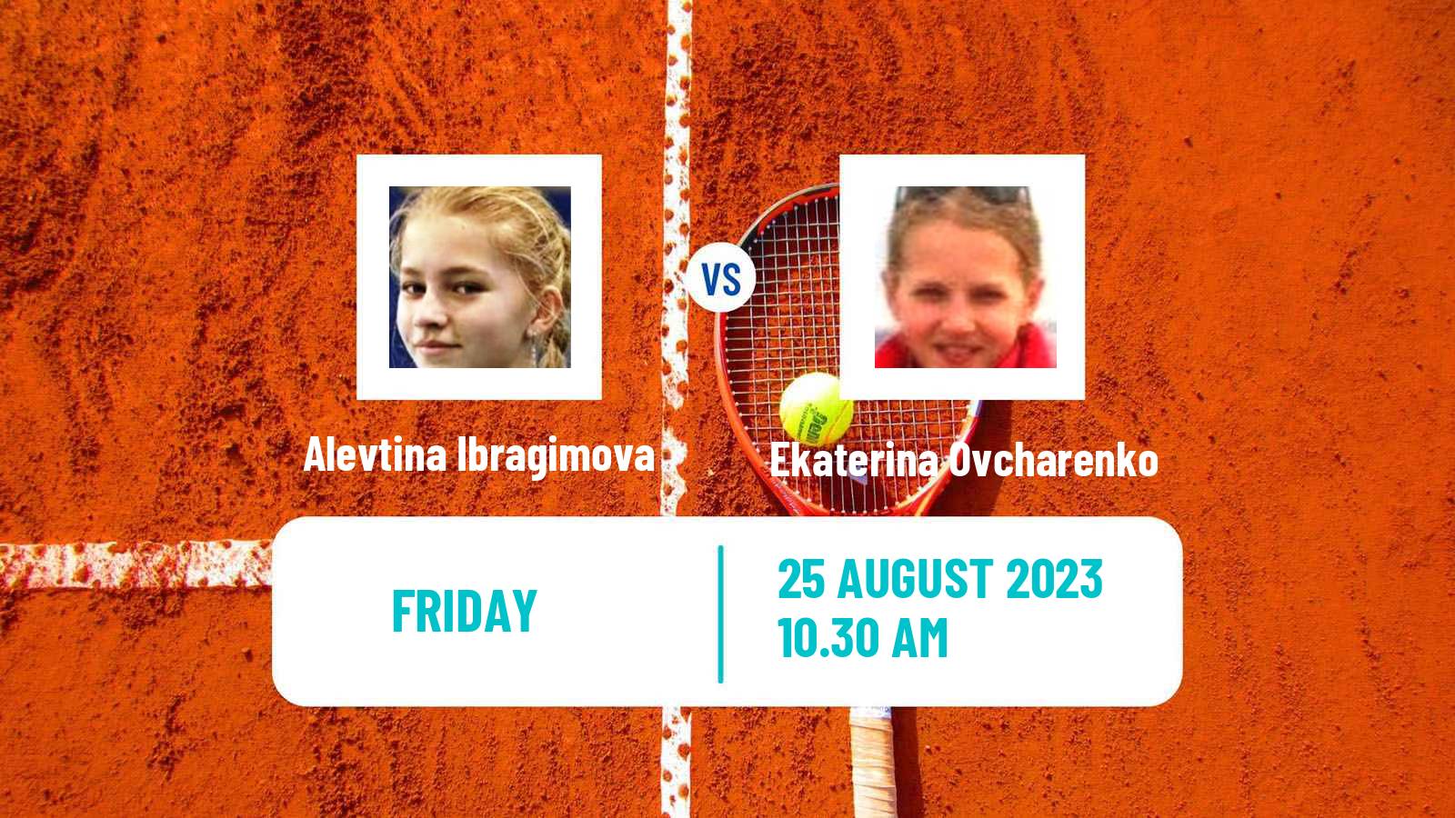 Tennis ITF W25 Braunschweig Women Alevtina Ibragimova - Ekaterina Ovcharenko