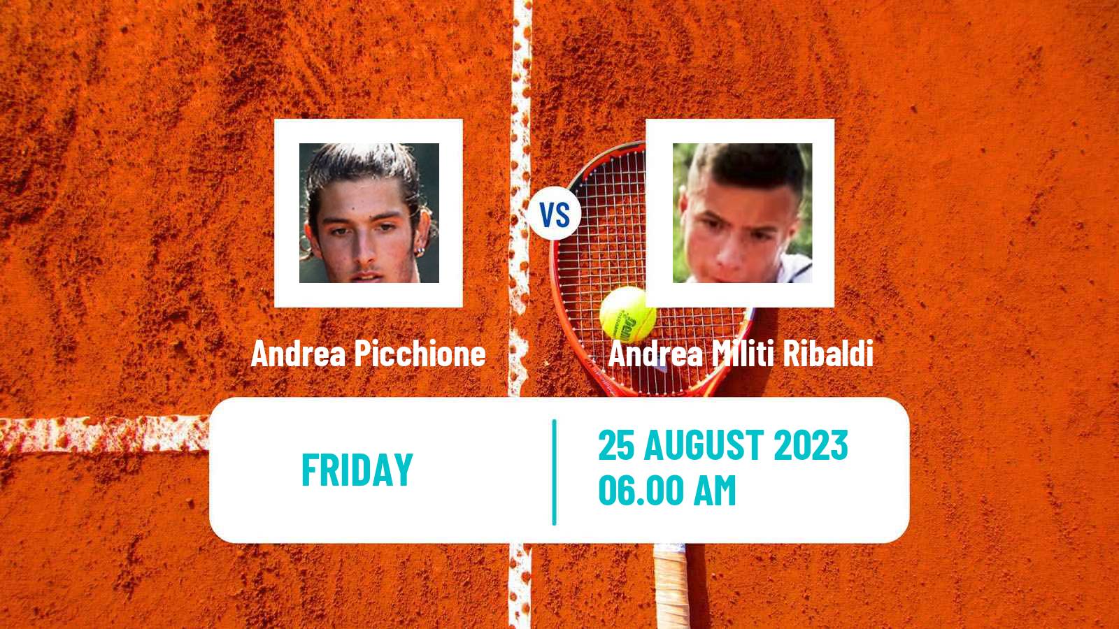 Tennis ITF M15 Caslano Men Andrea Picchione - Andrea Militi Ribaldi