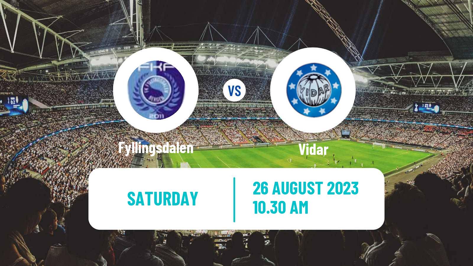 Soccer Norwegian Division 3 - Group 3 Fyllingsdalen - Vidar