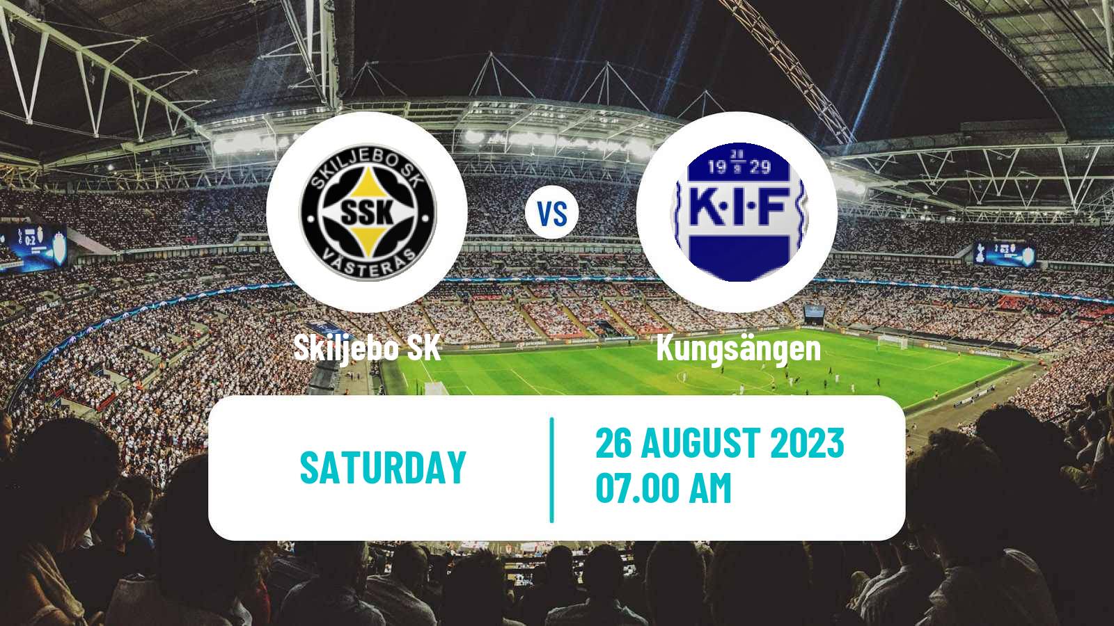 Soccer Swedish Division 2 - Norra Svealand Skiljebo - Kungsängen