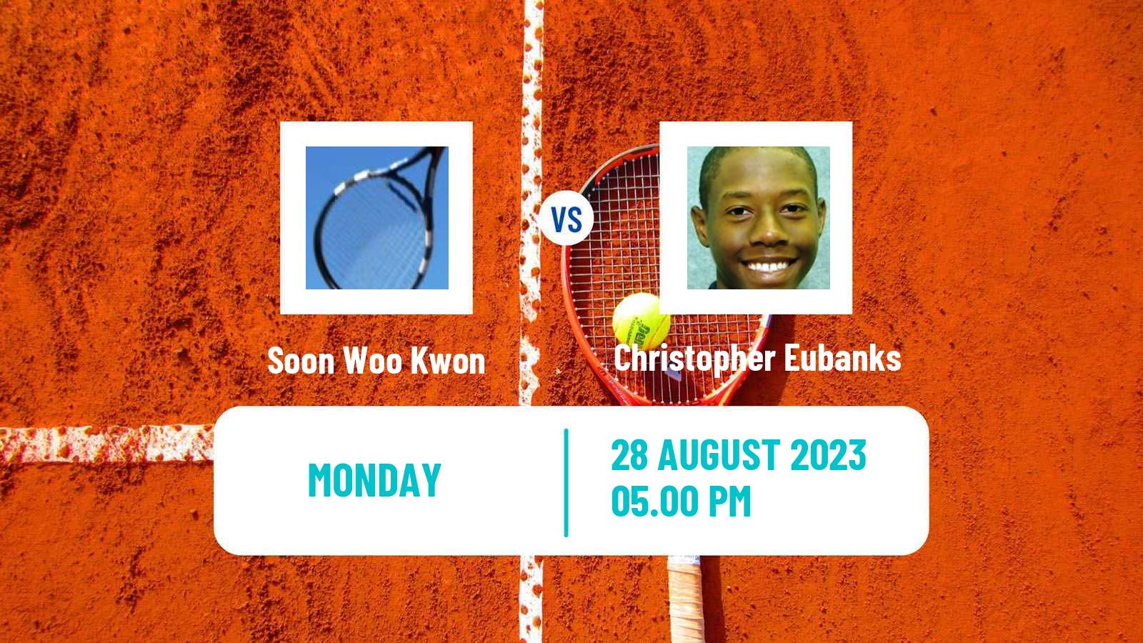 Tennis ATP US Open Soon Woo Kwon - Christopher Eubanks