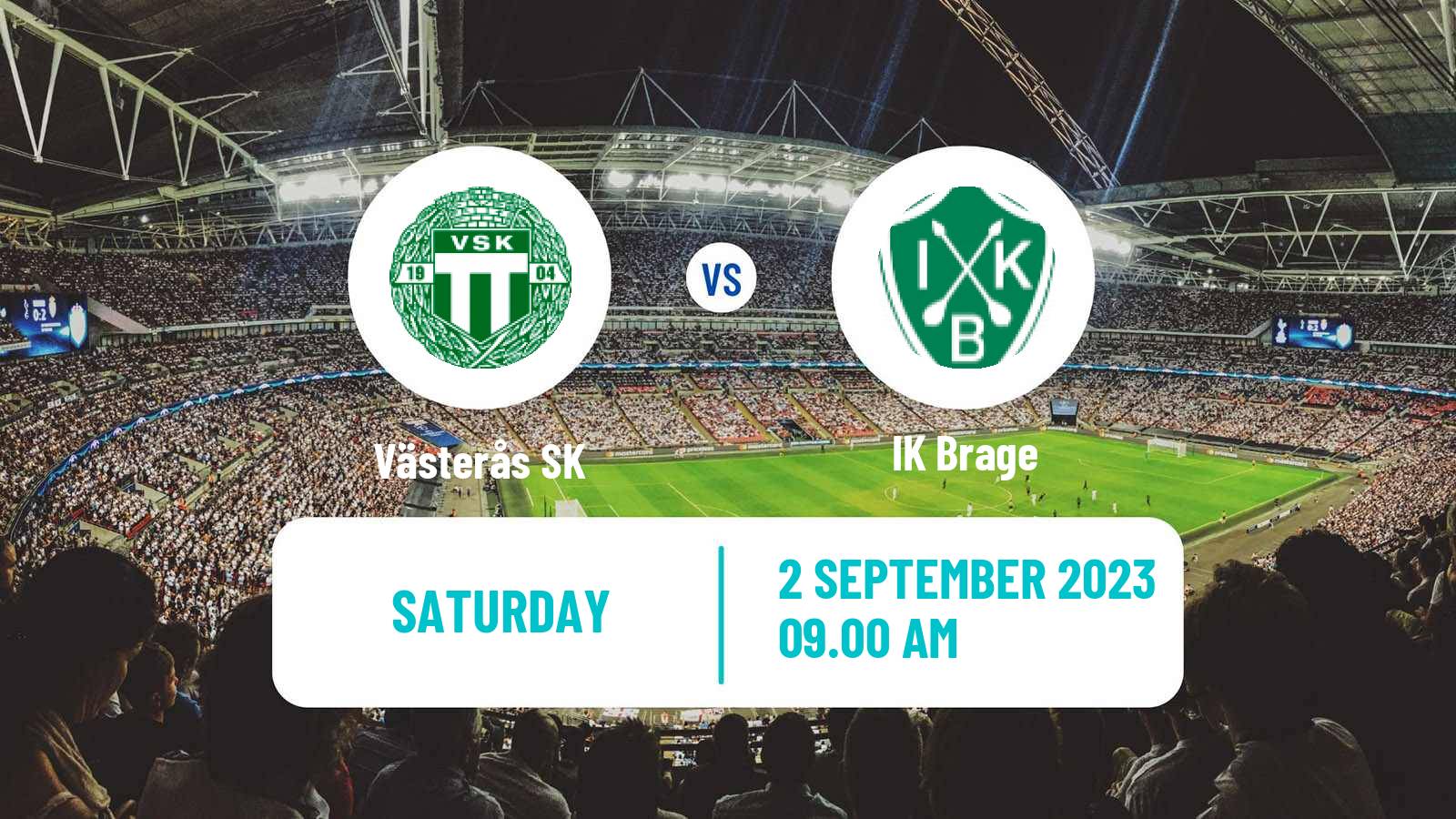 Soccer Swedish Superettan Västerås SK - Brage