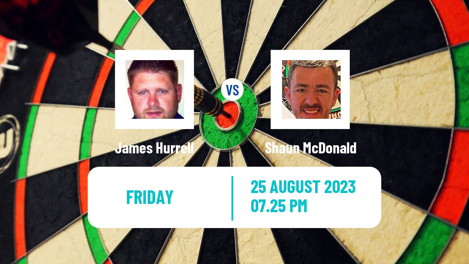 Darts Modus Super Series James Hurrell - Shaun McDonald