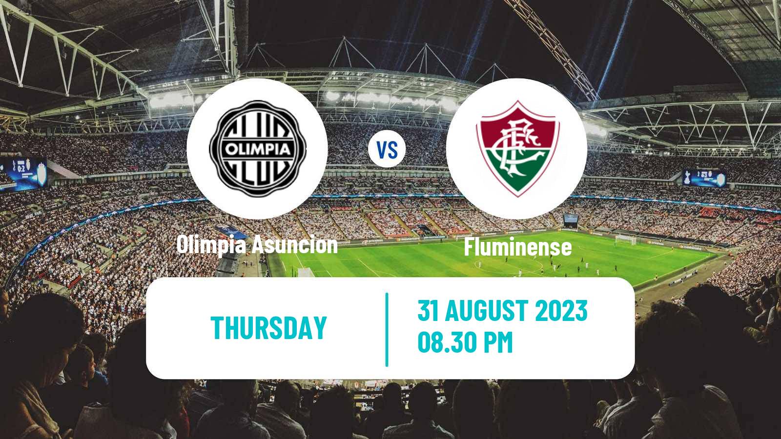 Soccer Copa Libertadores Olimpia Asuncion - Fluminense