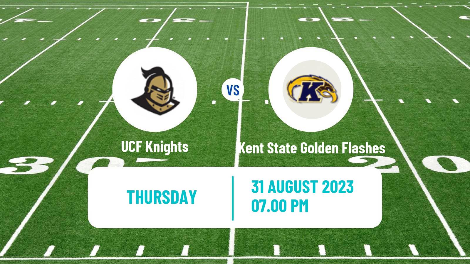 American football NCAA College Football UCF Knights - Kent State Golden Flashes