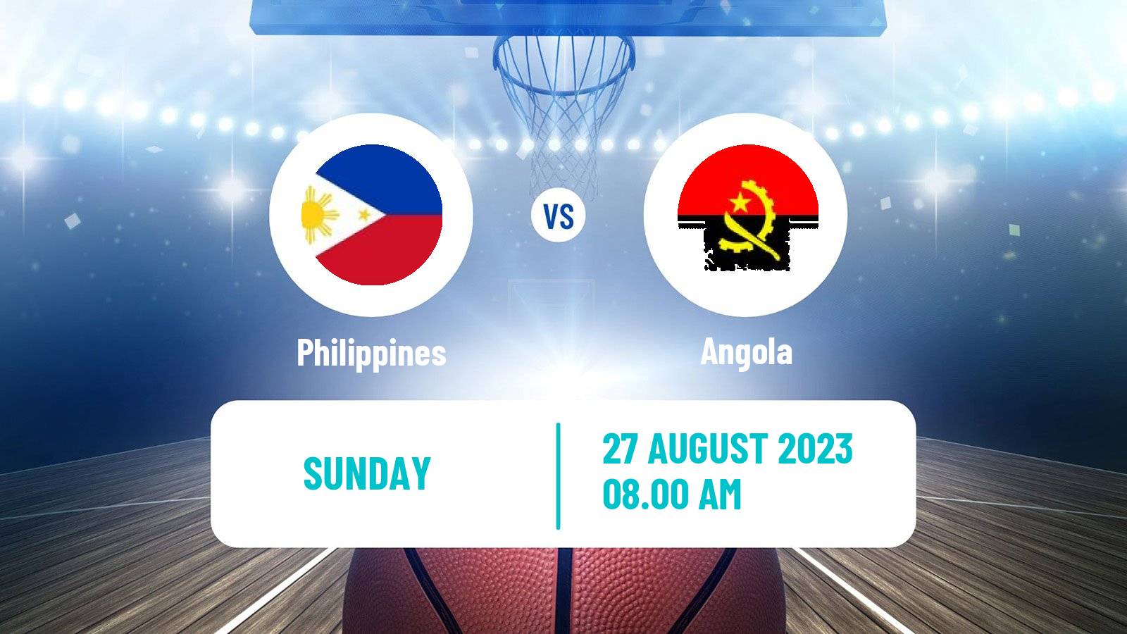 Basketball World Championship Basketball Philippines - Angola