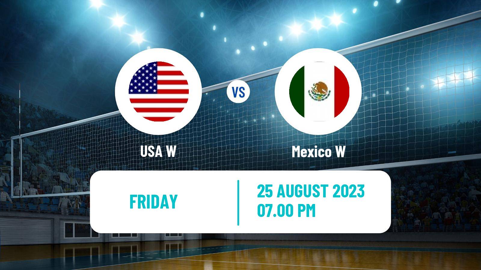 Volleyball Pan-American Cup Final Six Volleyball Women USA W - Mexico W