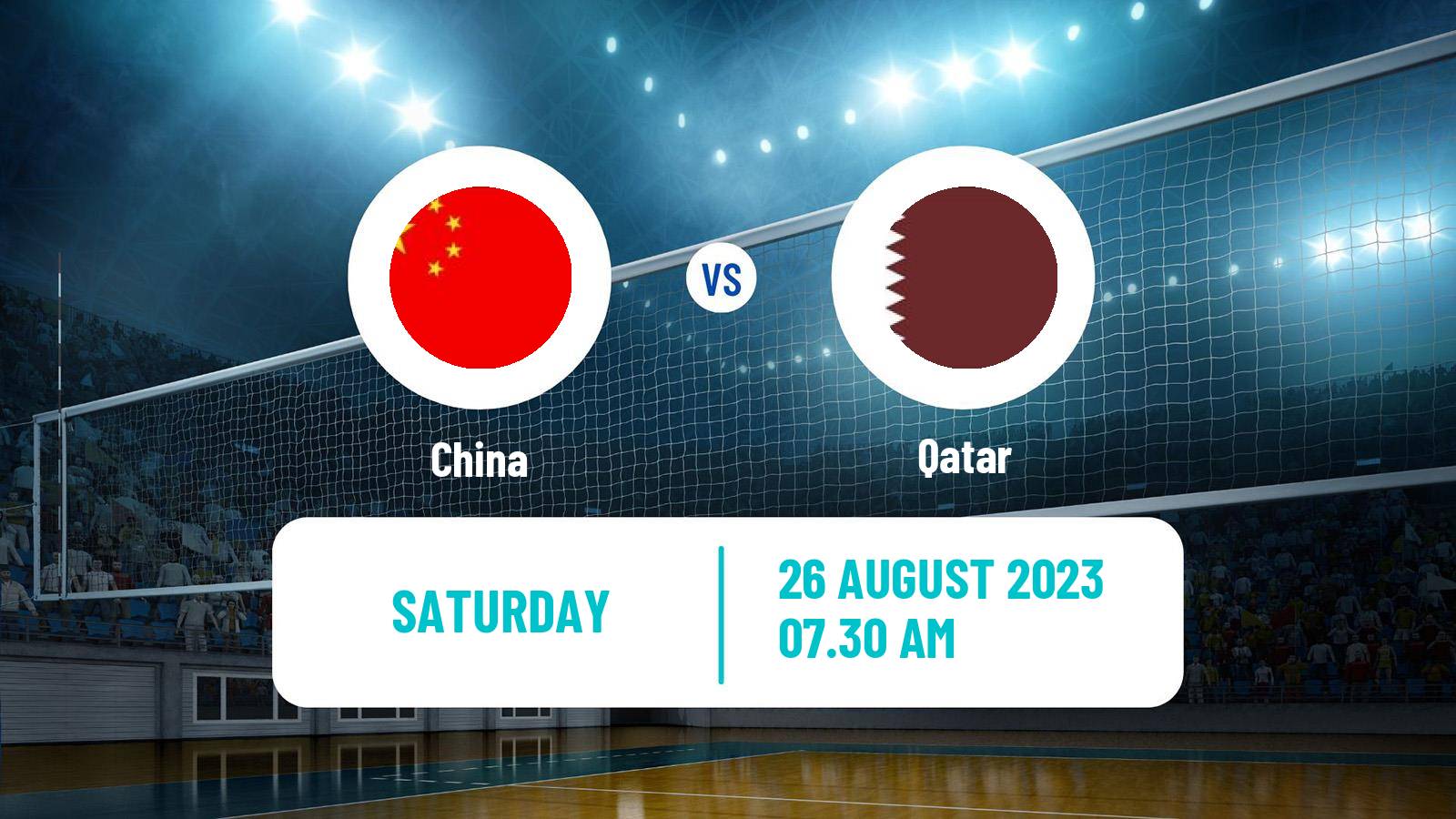 Volleyball Asian Championship Volleyball China - Qatar