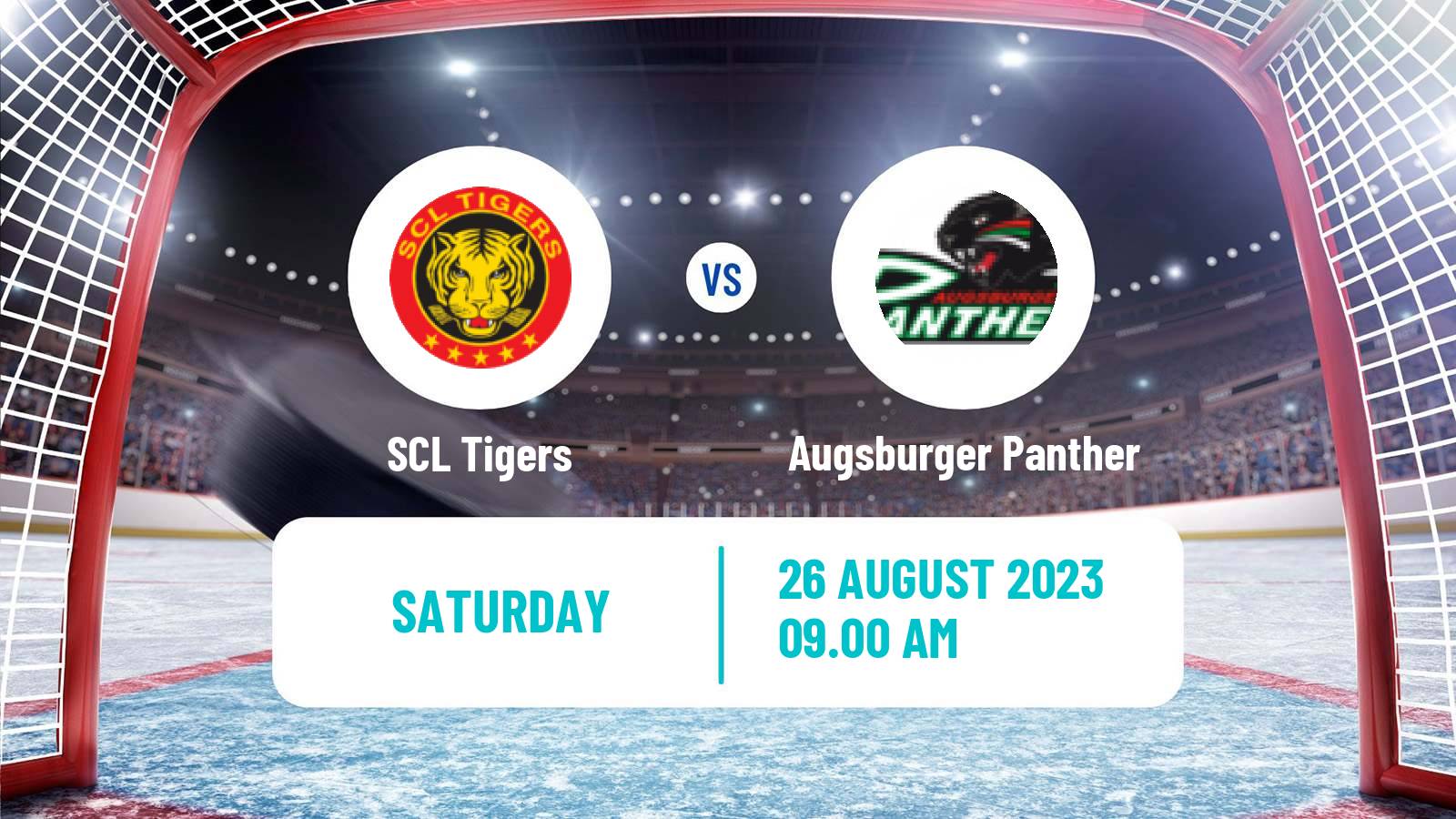 Hockey Club Friendly Ice Hockey SCL Tigers - Augsburger Panther