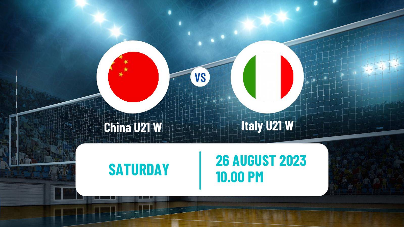Volleyball World Championship U21 Volleyball Women China U21 W - Italy U21 W