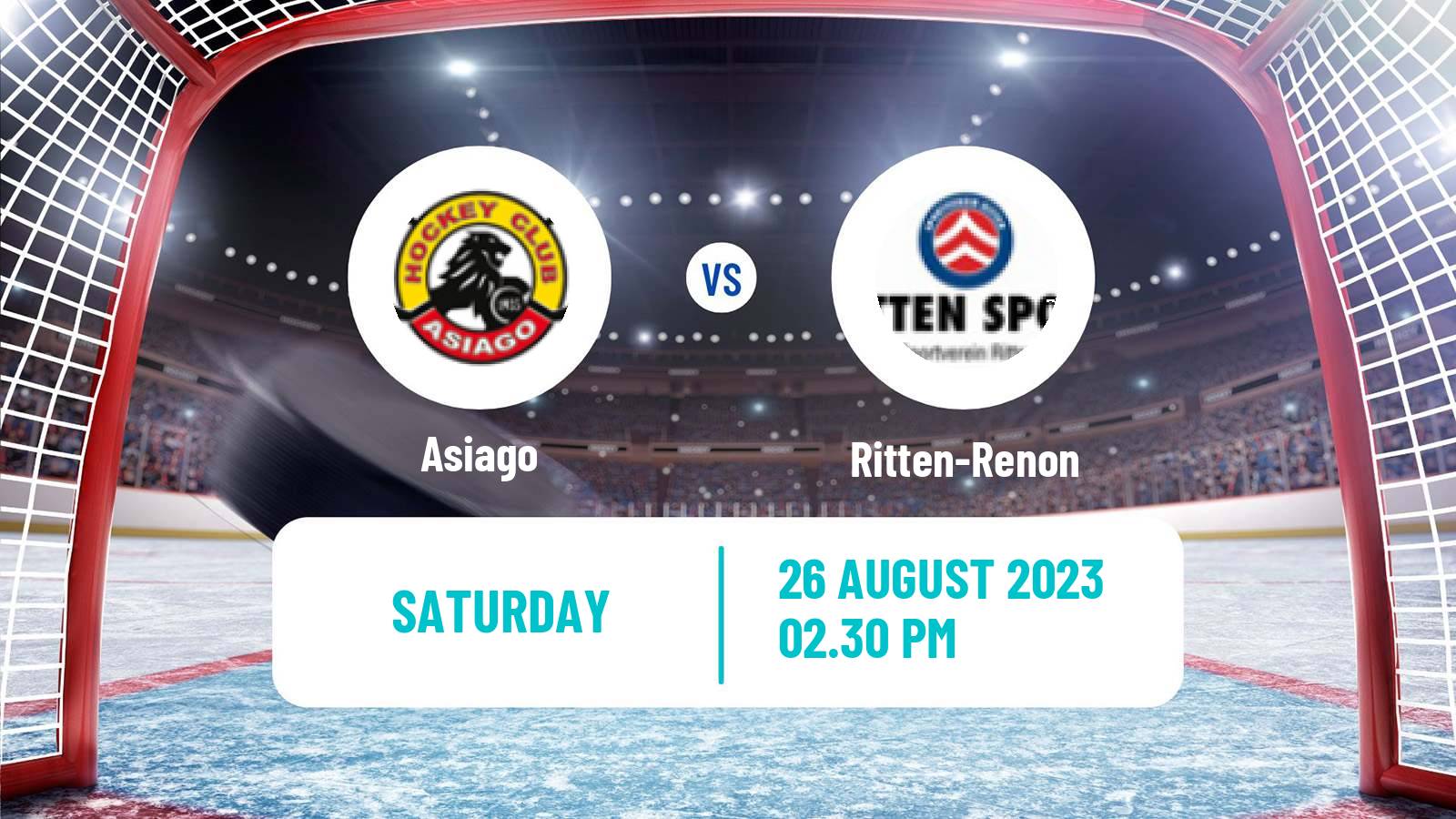 Hockey Club Friendly Ice Hockey Asiago - Ritten-Renon