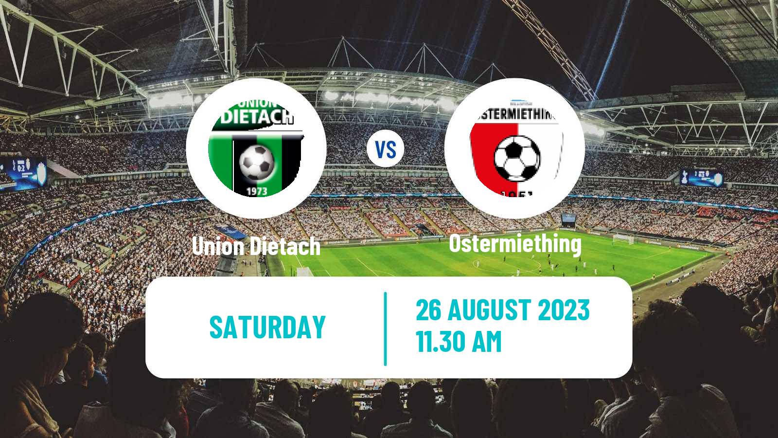 Soccer Austrian Landesliga Oberosterreich Union Dietach - Ostermiething