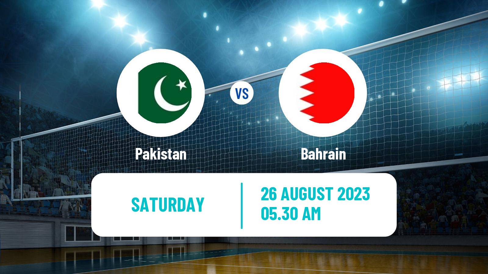 Volleyball Asian Championship Volleyball Pakistan - Bahrain
