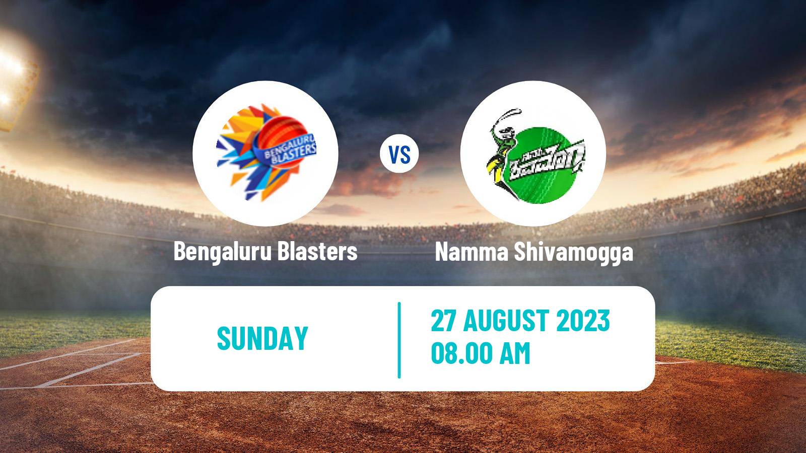 Cricket Indian Maharaja T20 Trophy Bengaluru Blasters - Namma Shivamogga