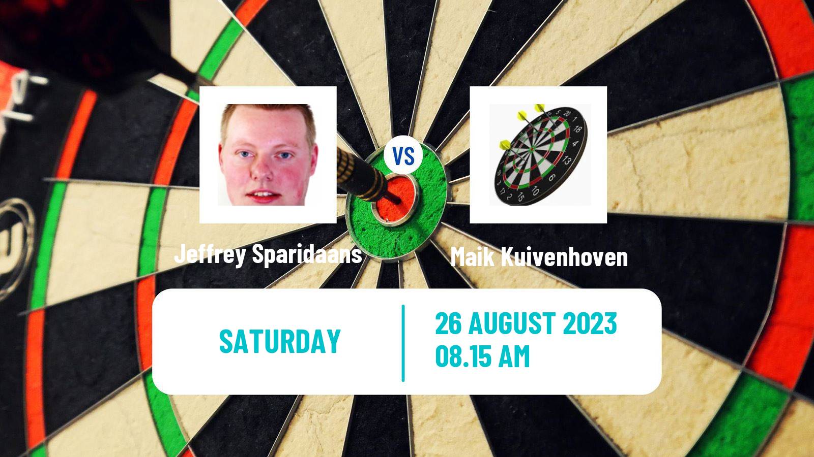 Darts Players Championship 17 Jeffrey Sparidaans - Maik Kuivenhoven