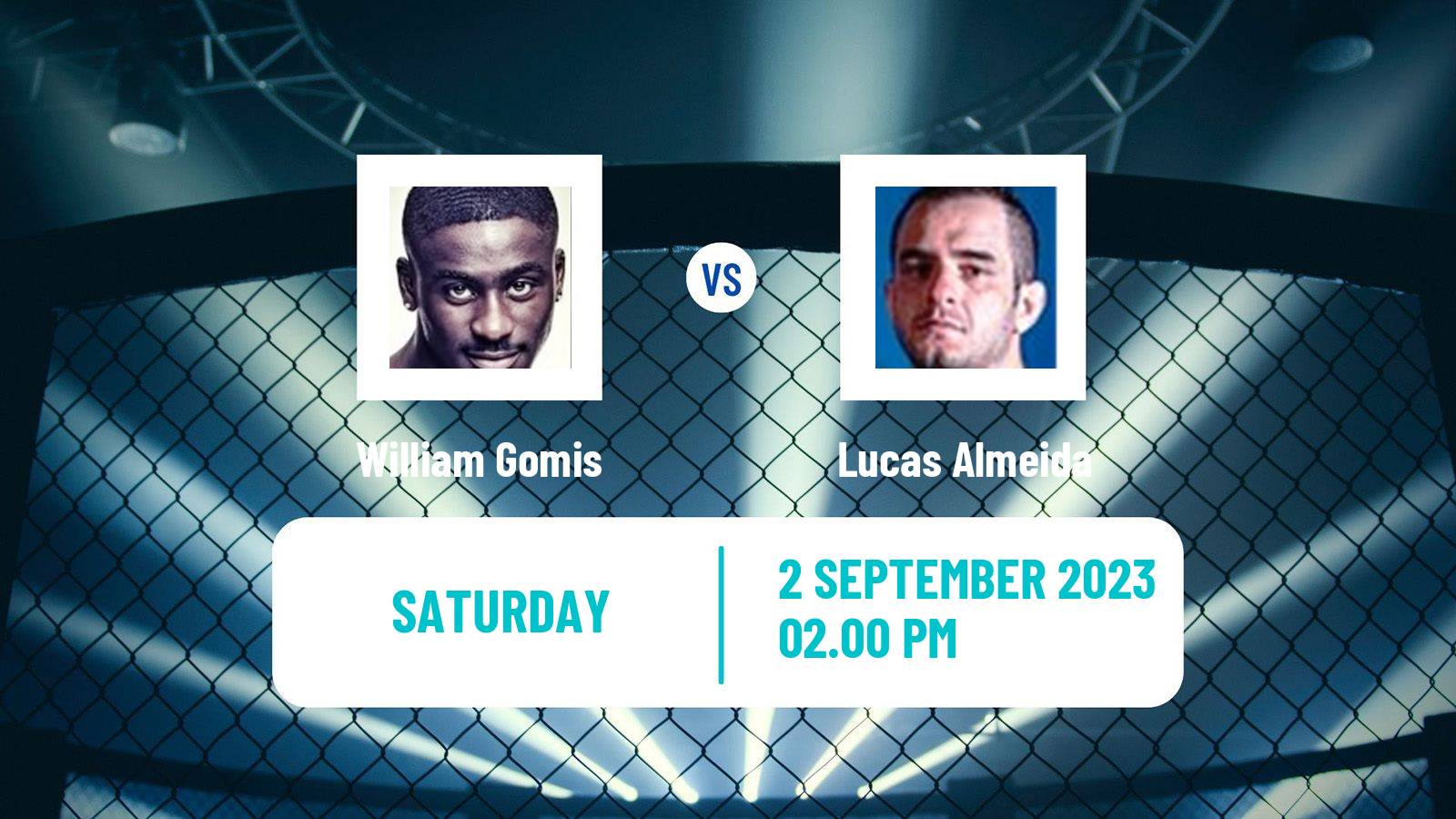 MMA Featherweight UFC Men William Gomis - Lucas Almeida