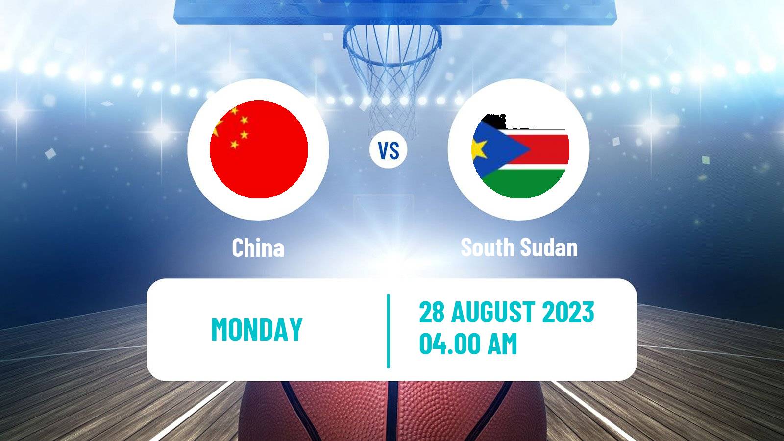Basketball World Championship Basketball China - South Sudan