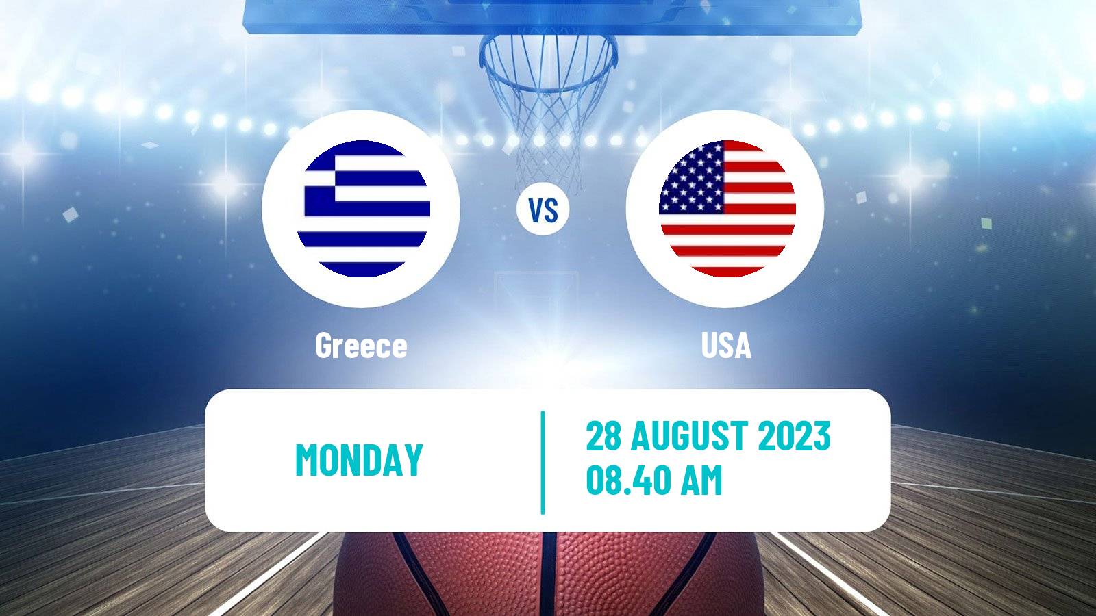 Basketball World Championship Basketball Greece - USA