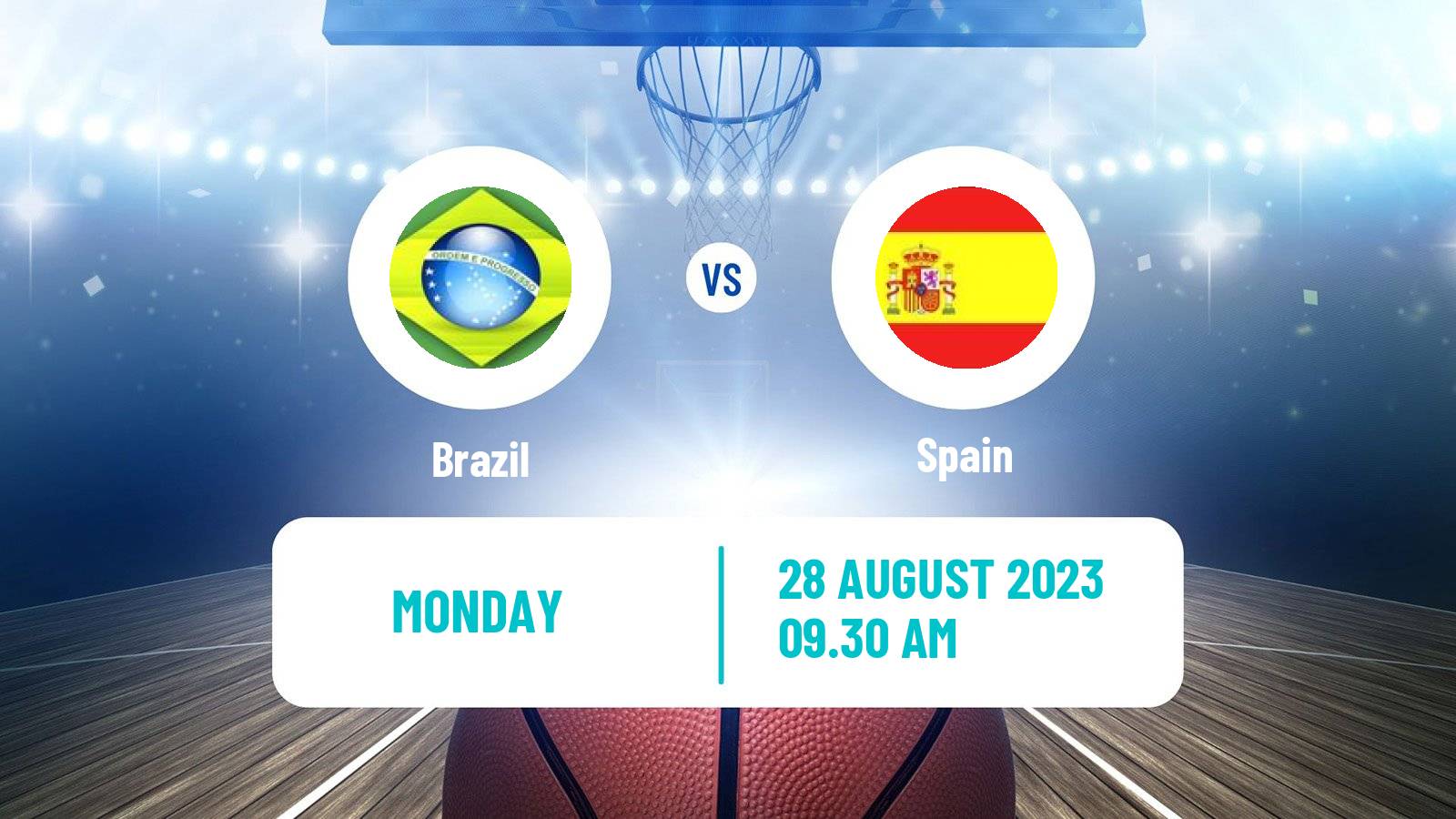Basketball World Championship Basketball Brazil - Spain