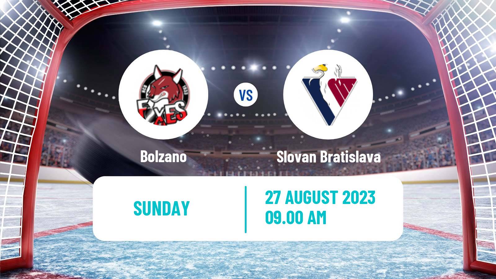 Hockey Club Friendly Ice Hockey Bolzano - Slovan Bratislava