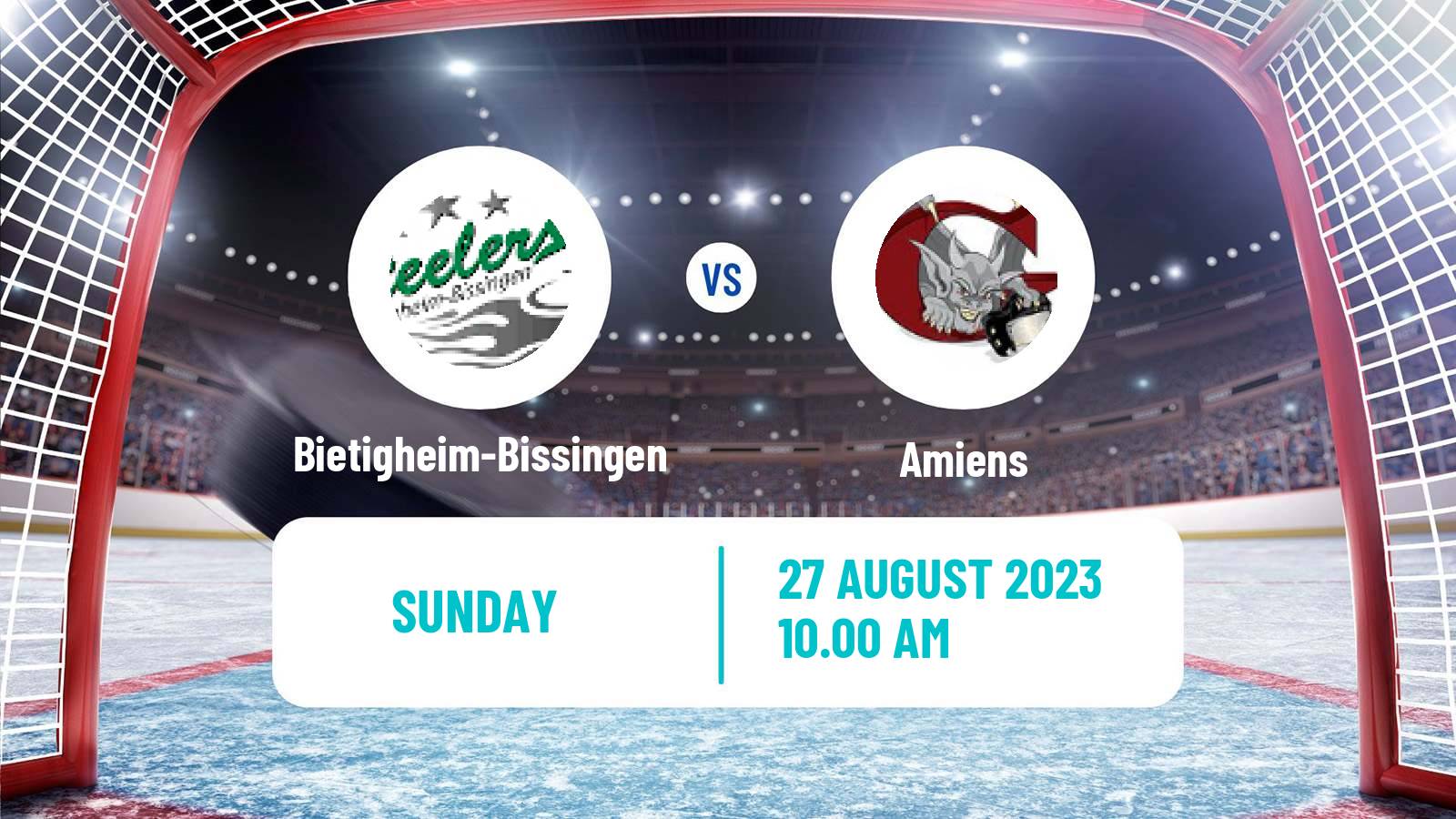 Hockey Club Friendly Ice Hockey Bietigheim-Bissingen - Amiens