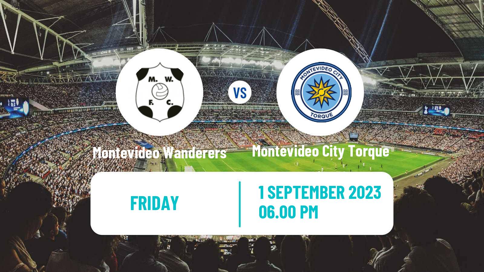 Soccer Uruguayan Primera Division Montevideo Wanderers - Montevideo City Torque