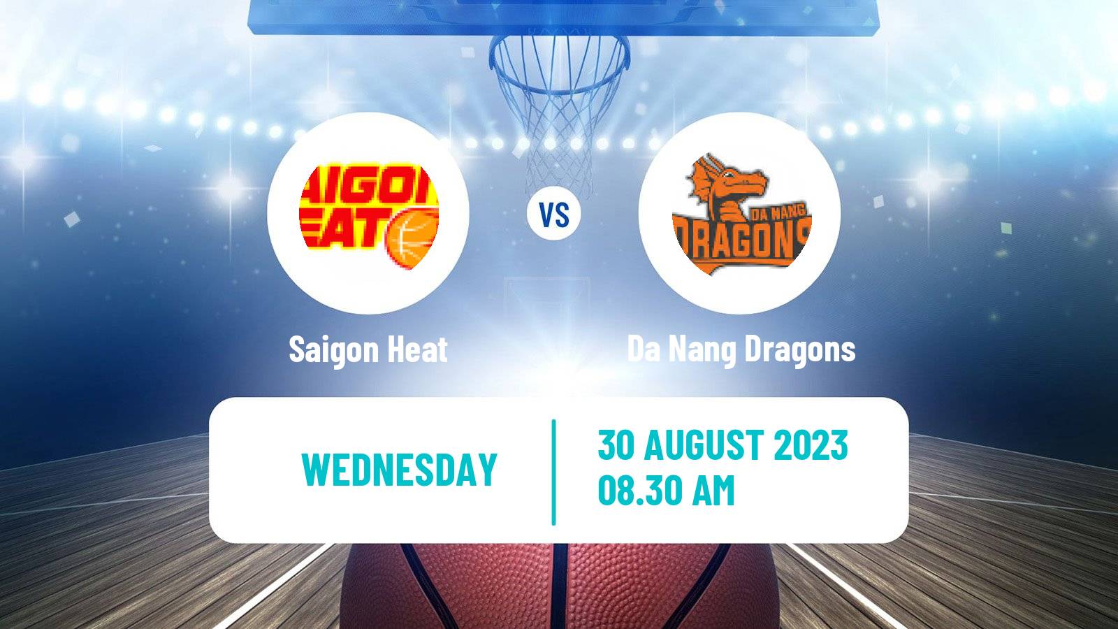 Basketball Vietnamese VBA Saigon Heat - Da Nang Dragons