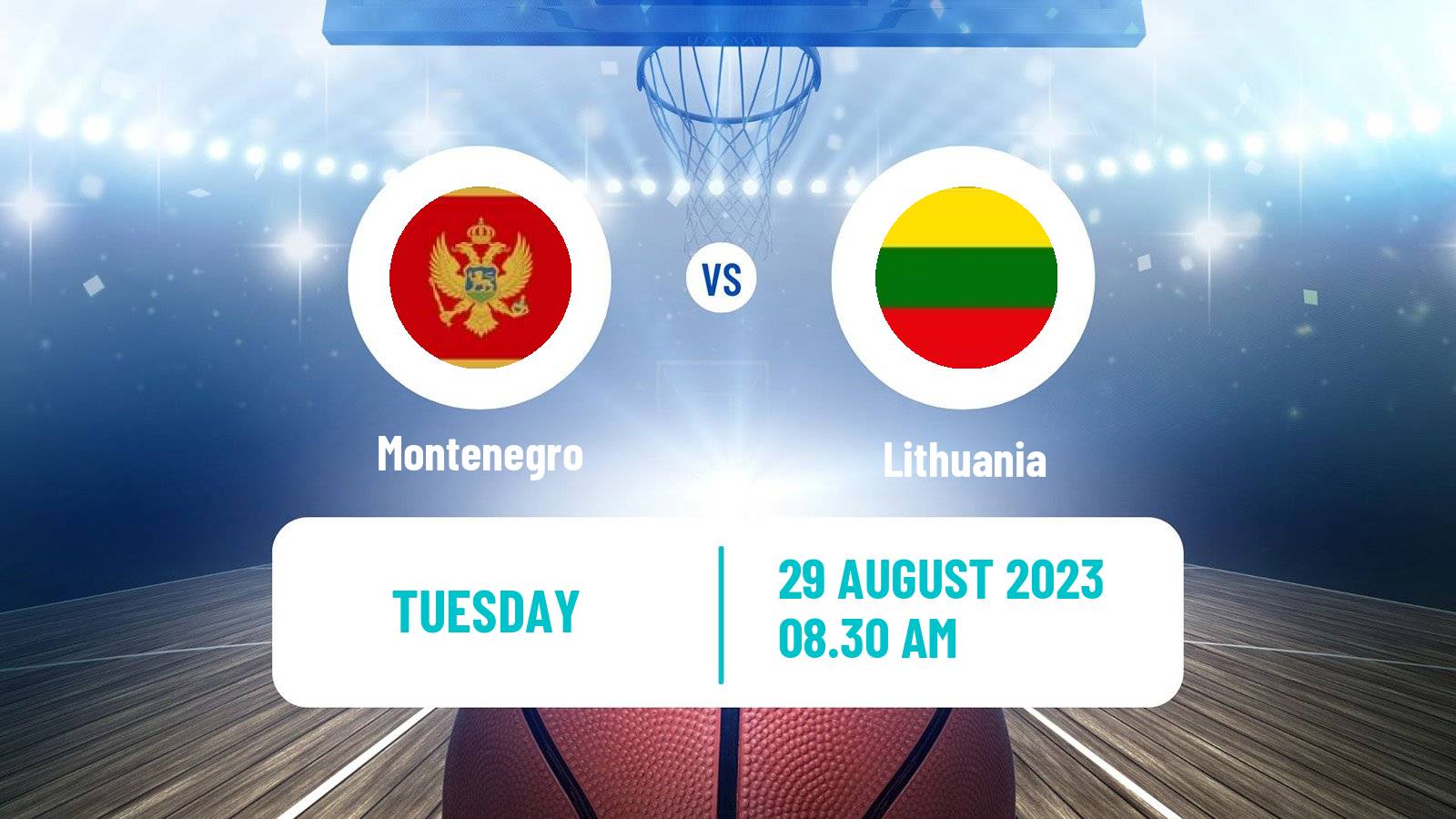 Basketball World Championship Basketball Montenegro - Lithuania