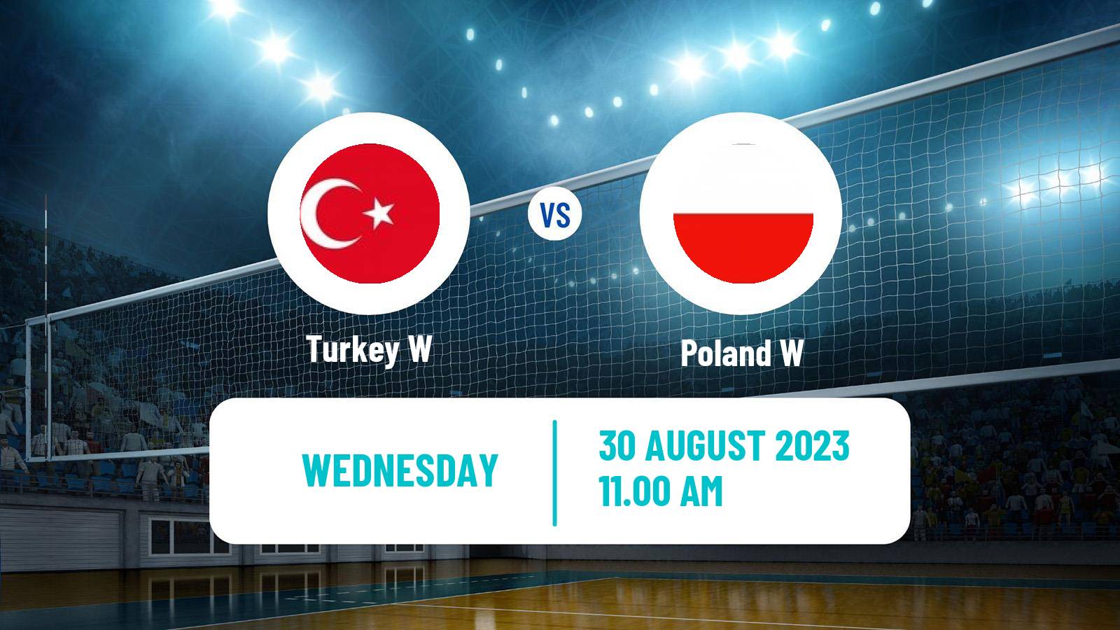 Volleyball European Championships Volleyball Women Turkey W - Poland W