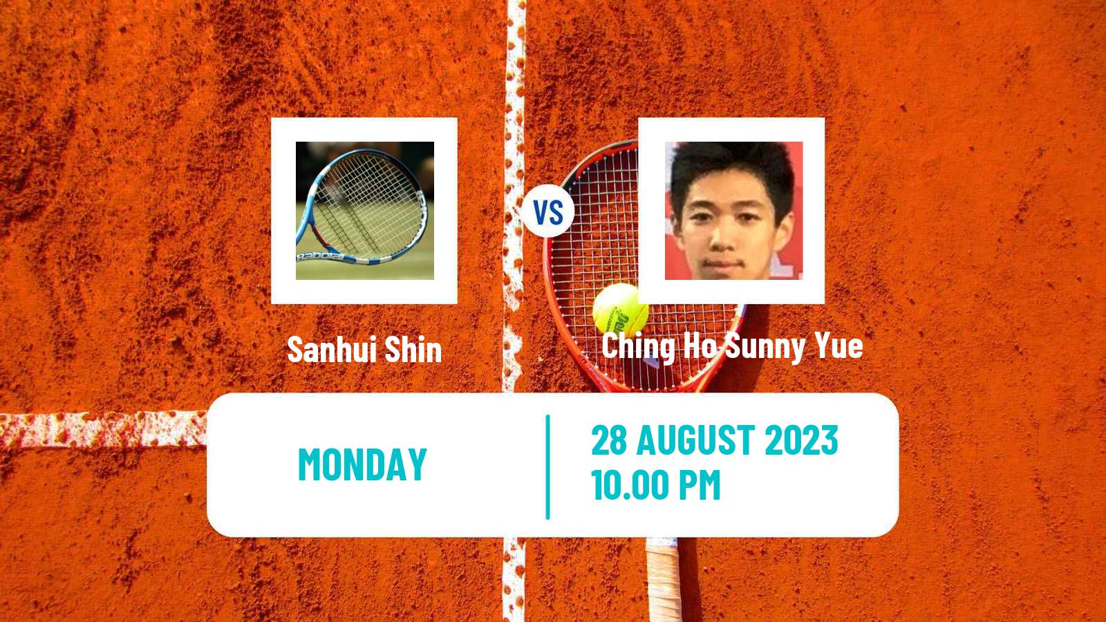 Tennis ITF M25 Hong Kong Men Sanhui Shin - Ching Ho Sunny Yue