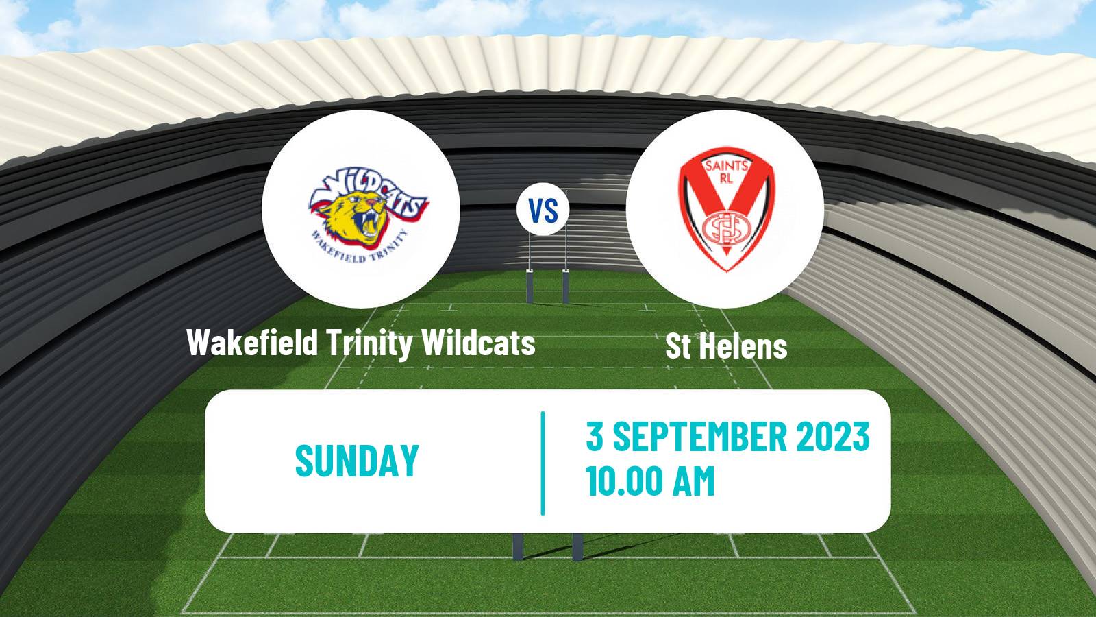 Rugby league Super League Rugby Wakefield Trinity Wildcats - St Helens