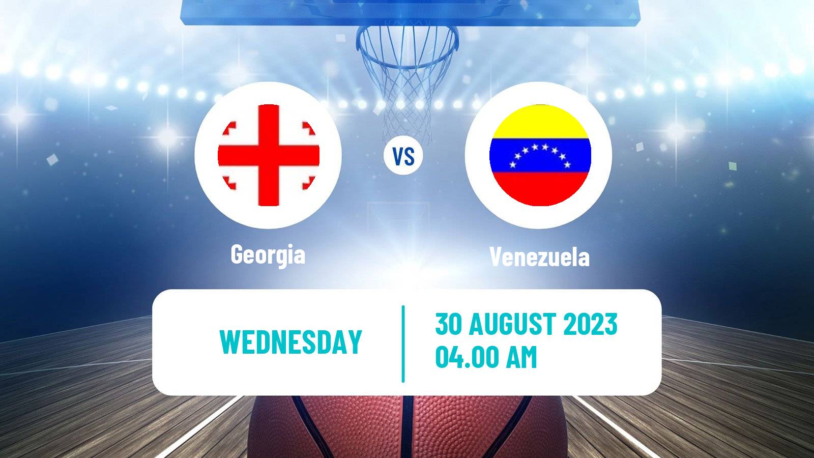 Basketball World Championship Basketball Georgia - Venezuela