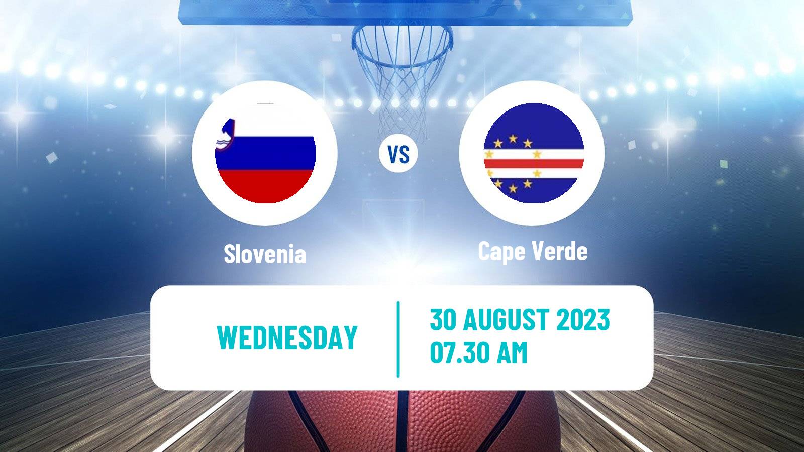 Basketball World Championship Basketball Slovenia - Cape Verde