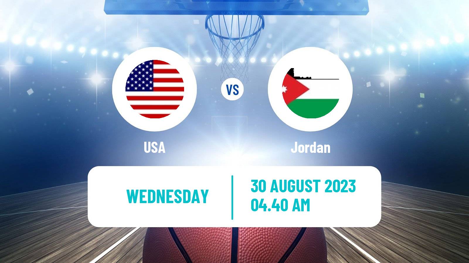 Basketball World Championship Basketball USA - Jordan