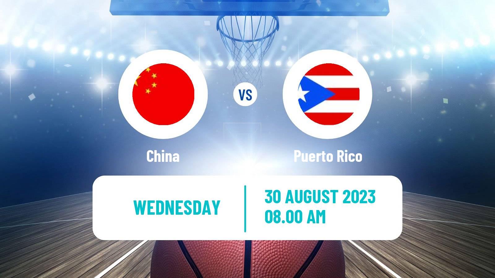 Basketball World Championship Basketball China - Puerto Rico