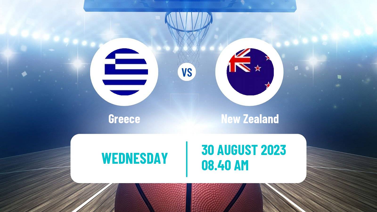 Basketball World Championship Basketball Greece - New Zealand