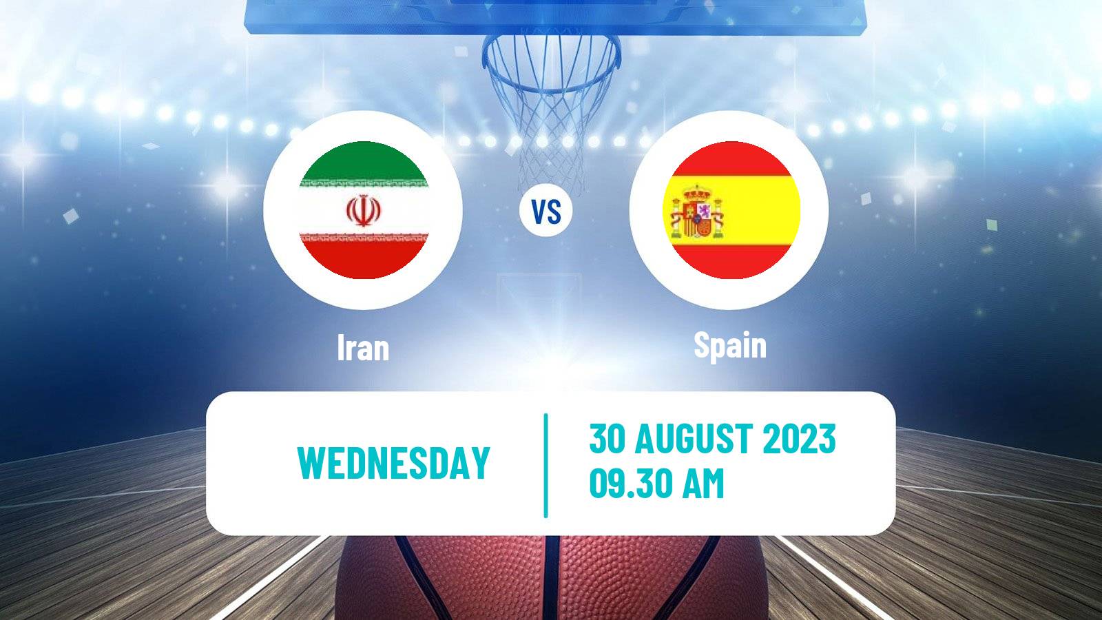 Basketball World Championship Basketball Iran - Spain