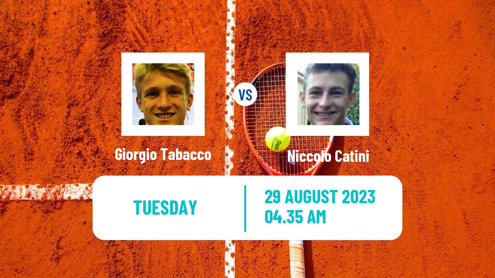 Tennis ITF M15 Forli Men Giorgio Tabacco - Niccolo Catini